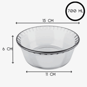 Fuente sufle 700 ml Marinex (cd6384)